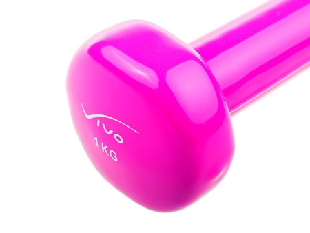 VIVO Zestaw Hantli Hantelek Żeliwnych 2x1 kg