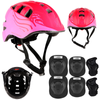 Kask Na Rolki Rower Hulajnogę Regulowany Dla Dzieci Orzeszek + Zestaw Ochraniaczy