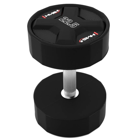 HMS Ciężarek Hantla Poliuretanowa Do Ćwiczeń Treningu 22.5 kg