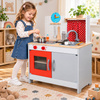 Kuchnia Drewniana Dla Dzieci Duża Kuchenka + Akcesoria TOP BRIGHT