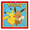 Serwetki Papierowe Ozdobne Na Przyjęcie Dla Dzieci 33x33 cm Pokemon 20 szt.