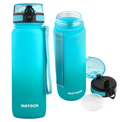 Butelka Sportowa Bidon Na Wodę Z Miarką Tritanowa Z Ustnikiem 800 ml METEOR