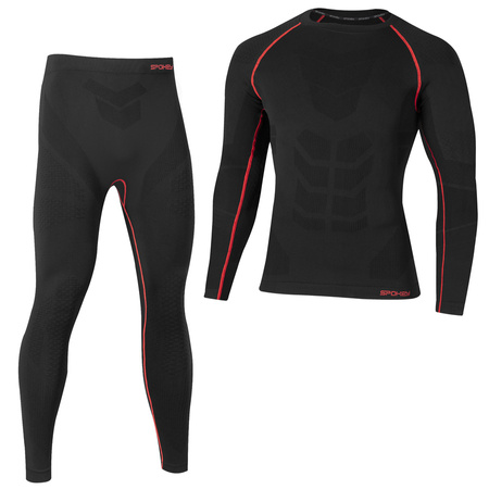 SPOKEY Męska Bielizna Termoaktywna Termiczna Komplet XL/XXL + Kominiarka