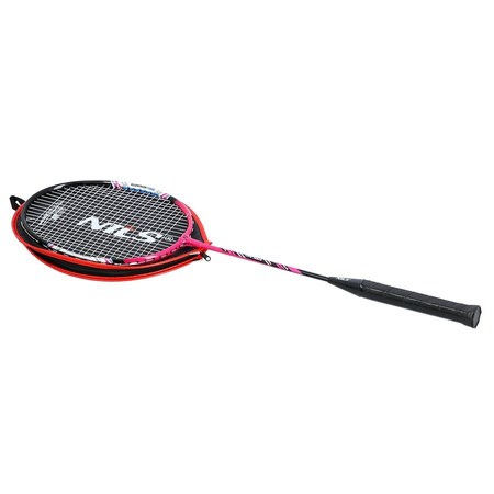 Rakieta Do Gry W Badmintona Rekreacyjnej Dla Początkujących Z Pokrowcem
