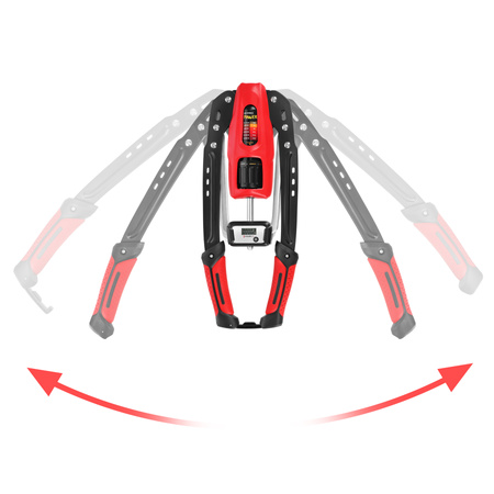Ściskacz Hydrauliczny Ekspander Do Ćwiczeń Ramion Klatki Z Licznikiem HMS