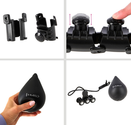 HMS Hula Hop Odchudzające Z Wypustkami i Obciążnikiem Plus Size