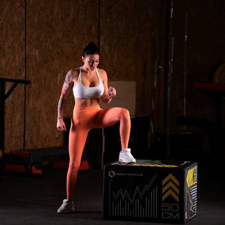 Skrzynia Plyometryczna Do Ćwiczeń Fitness Treningu Crossfit Antypoślizgowa