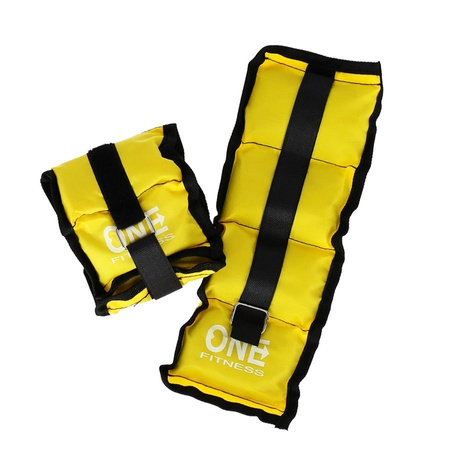 ONE FITNESS Ciężarki Obciążniki Na Ręce Nogi 2x0,7 kg