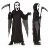 Strój Krzyk Na Halloween Dla Dziecka Duch Kostium 130/140 cm + Kosa 82 cm