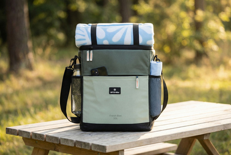Torba Termiczna Plażowa Turystyczna Na Lunch Podróżna SPOKEY FRESH BOX 30 L