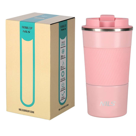 Kubek Termiczny Termos Turystyczny Stalowy Butelka Na Kawę Herbatę 510 ml