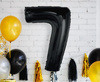 Balony Foliowe Na 7 Urodziny Przyjęcie Imprezę Cyfra Gwiazda Pad Game On