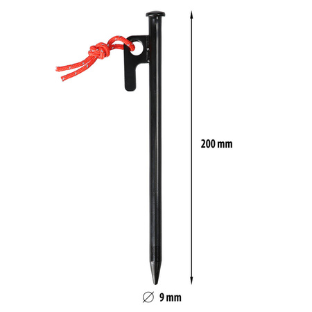 Zestaw Śledzi 4 szt. Do Kotwiczenia Stabilizacji Namiotu Plandeki Nils Camp