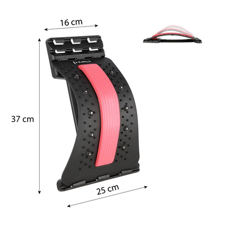 Przyrząd Do Rozciągania Pleców Masażer Kręgosłupa Do Auta Akupresura Łuk