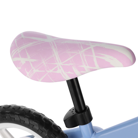 Rowerek Biegowy Dziecięcy Koła 10" Regulowany Niebieski Dla Dziewczynki NILS