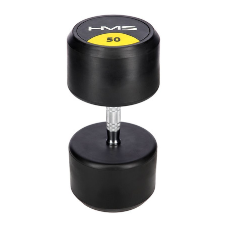 HMS Hantla Ciężarek Gumowany Chromowany 50 kg