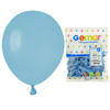 Balony Jasnoniebieskie Klasyczne Pastelowe Lateksowe GEMAR 5" 100 szt.