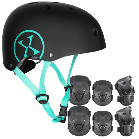 Kask Na Rolki Rower Hulajnogę Regulowany Dla Dzieci Orzeszek + Ochraniacze