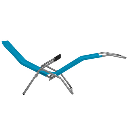 Leżak Ogrodowy Plażowy Basenowy Kempingowy Fotel Składany Turystyczny NILS