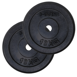 Obciążenia Żeliwne Talerze Na Gryf Sztangę Do Treningu Siłowego 2x10 kg