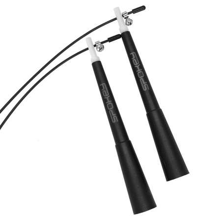 SPOKEY Skakanka Szybkościowa Do Ćwiczeń Fitness Regulowana Długość 300 cm