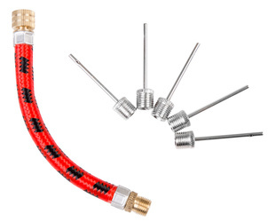 SPOKEY Zestaw Końcówek Igieł Do Pompowania Piłek + Wężyk