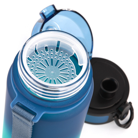 Butelka Sportowa Bidon Na Wodę Z Miarką Tritanowa Z Ustnikiem 350 ml METEOR