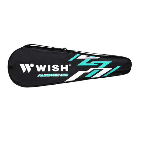 Zestaw 2 Rakiet Do Gry W Badmintona W Pokrowcu + 6 Lotek Nylonowych WISH