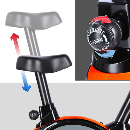 Rowerek Stacjonarny Rower Magnetyczny Do Ćwiczeń Treningu Cardio HMS