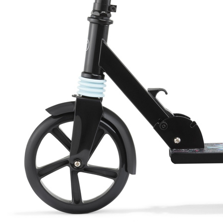 Hulajnoga Miejska Klasyczna Składana Regulowana Wysokość Koła 200 mm Cyfrowy Lew HYPERMOTION