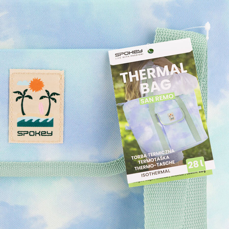 SPOKEY Torba Termiczna Plażowa Piknikowa Na Żywność 52 x 20 x 40 cm 28 L