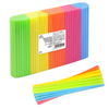 Słomki Plastikowe Kolorowe Wielokrotnego Użytku Do Picia 24 cm 250 szt.