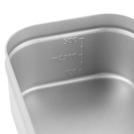 Menażka Turystyczna Harcerska Obiadowa Aluminiowa Z Przykrywką 500 ml NILS