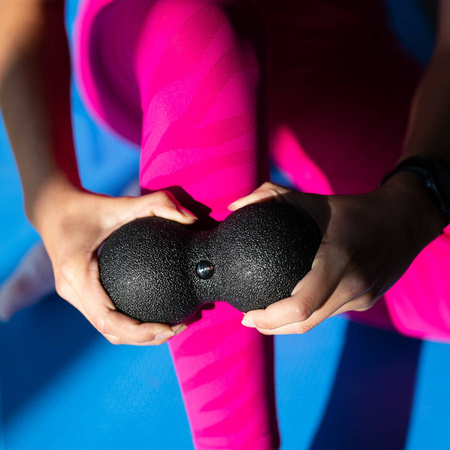 HMS Piłka Piłeczka Podwójna Duoball Do Masażu 8 x 16 cm