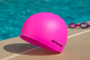 Czepek Pływacki Na Basen Silikonowy Elastyczny Różowy Treningowy SPOKEY	