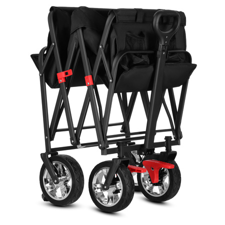 Wózek Turystyczny Plażowy Transportowy Kempingowy Składany Z Uchwytem NILS