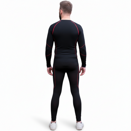 MERKAN Męska Bielizna Termoaktywna Odzież Termiczna Komplet ARES