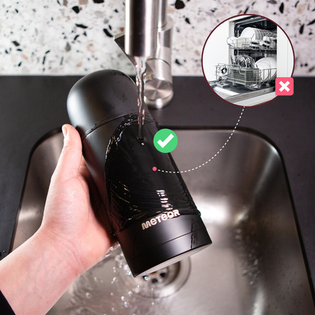 METEOR Duży Kubek Termiczny Termos Turystyczny Do Kawy 750 ml