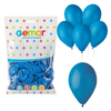 Balony Klasyczne Pastelowe Niebieskie Lateksowe Na Urodziny 12" 100 szt.