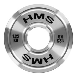Talerz Obciążenie Olimpijskie Na Gryf Sztangę Chromowana Stal HMS 1.25 kg