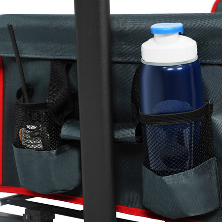 NILS Wózek Turystyczny Plażowy Transportowy Kempingowy Składany Z Uchwytem