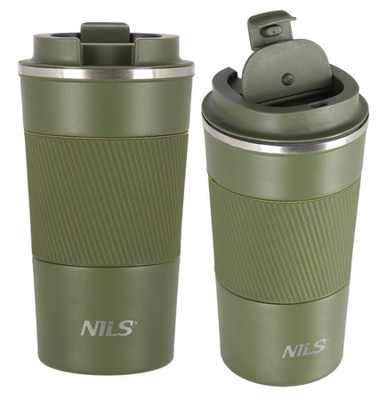 Kubek Termiczny Termos Turystyczny Stalowy Butelka Na Kawę Herbatę 510 ml