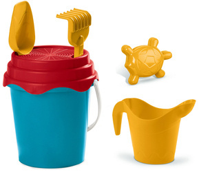 MONDO Wiaderko Do Piasku Dla Dzieci Na Plażę + Akcesoria