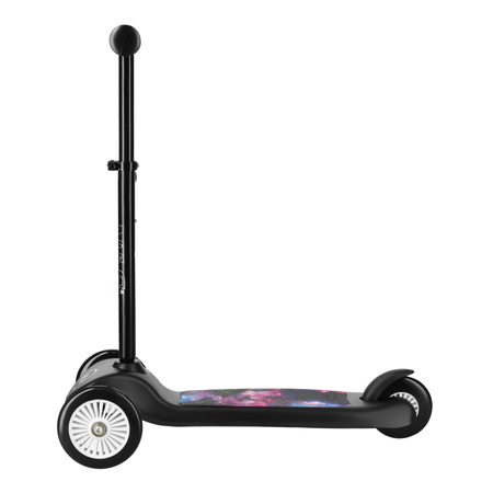 Hulajnoga Trójkołowa Dla Dzieci Balansowa Czarna Lekka Do 50 kg Nils Fun