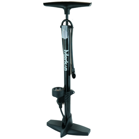 MERKAN Pompka Rowerowa Z Manometrem Do Roweru Podłogowa Warsztatowa