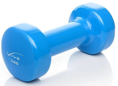 VIVO Zestaw Hantli Ciężarków Winylowych 2x3 kg