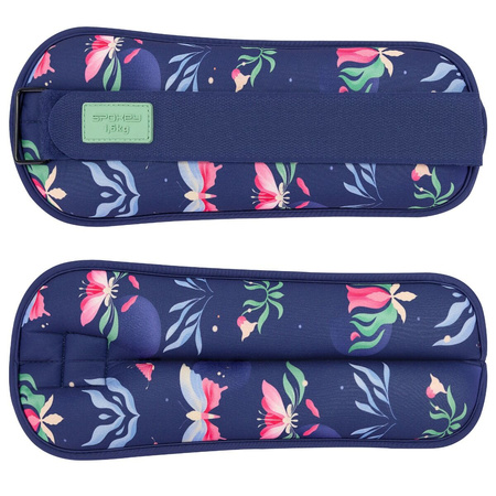 Obciążniki Na Kostki i Nadgarstki Do Ćwiczeń 2x 1.5 kg SPOKEY