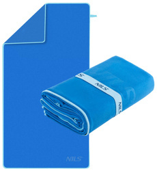 Duży Ręcznik Szybkoschnący Z Mikrofibry Plażowy 180x100 cm + Zawieszka NILS