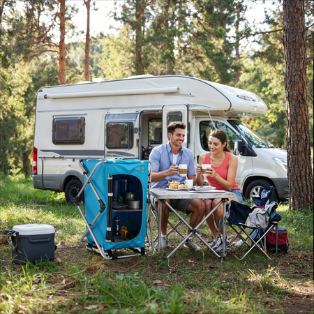 Szafka Turystyczna Kempingowa Ogrodowa Składana Przenośna Wolnostojąca NILS