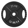 Talerze Olimpijskie Obciążenia Na Gryf Sztangę Do Ćwiczeń HMS Zestaw 2x25kg
